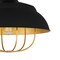 Quoizel Darmody 1-Light Matte Black Semi-Flush Mount QFL5357MBK - alternate 4